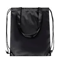 Сумка-рюкзак для покупок LUKMORY, чёрная