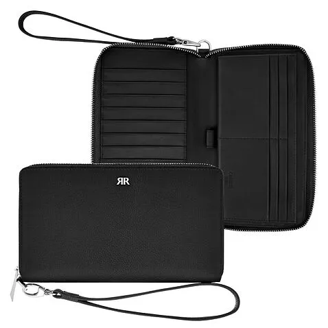 Дорожный кошелек Jefferson Black