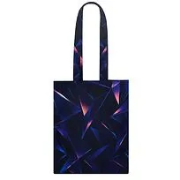 Сумка для покупок Бэлли с полноцветной печатью, длина ручек 70 см