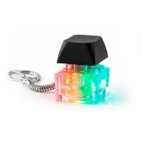 Брелок PUSH ME с LED подсветкой, чёрный