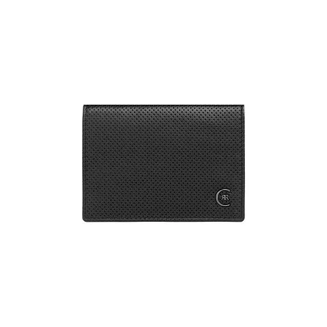 Card holder with flap Islington Black