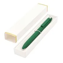 Ручка Espada в коробке Cradle белой с позолотой, темно-зеленый