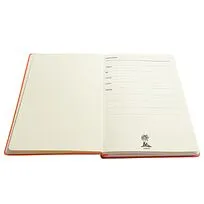 Ежедневник A5 недатированный Franco в мягком переплёте, оранжевый