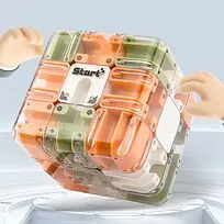 Антистресс-головоломка TURN   TWIST, прозрачный