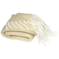 Dolly одеяло из переработанного материала GRS - Бежевый