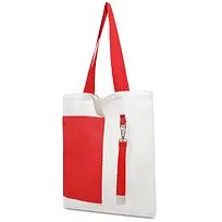 Сумка для покупок BANSHEE TO GO 325 г/м², красная/красная
