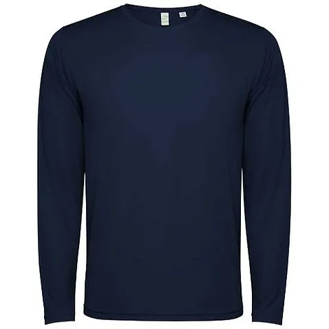 Estoril long sleeve kids t-shirt - Navy Blue