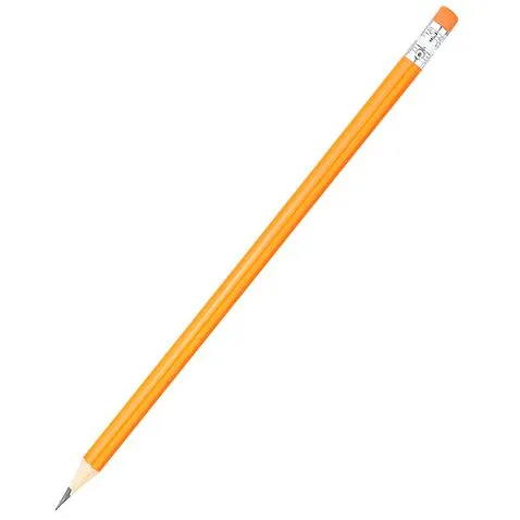 Карандаш с цветным корпусом Largo, оранжевый
