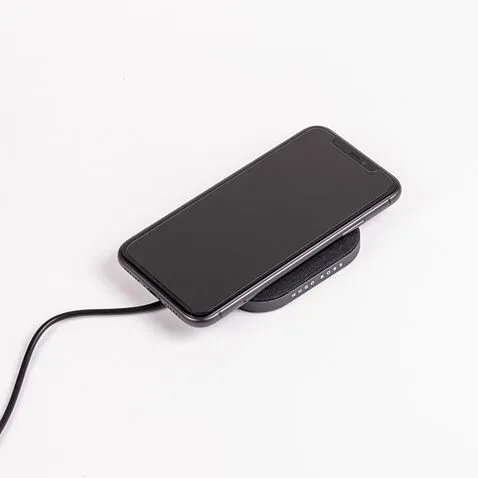 Wireless charger Illusion Dark chrome