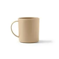 Пластиковая кружка LINO, бежевый