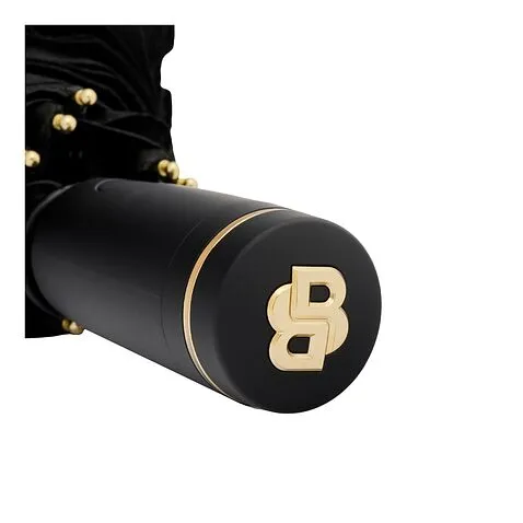 Складной зонт Double B Black & Gold
