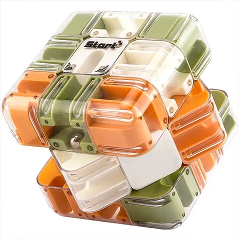 Антистресс-головоломка TURN   TWIST, прозрачный