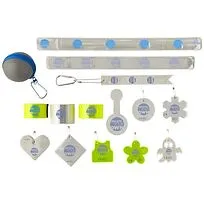 Коробка образцов светоотражающей продукции - Белый