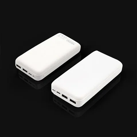 Внешний аккумулятор Vekta, 16000mAh, белый