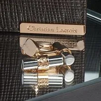 Запонки More Chrome