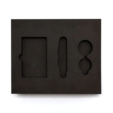 Ложемент ЭВАлюция-1 под заказ 3 слоя (5мм+10мм+10мм), чёрный