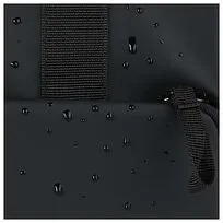 Рюкзак-холодильник Resi Plus, изготовленный из переработанных материалов согласно стандарту GRS, объемом 18 л - сплошной черный