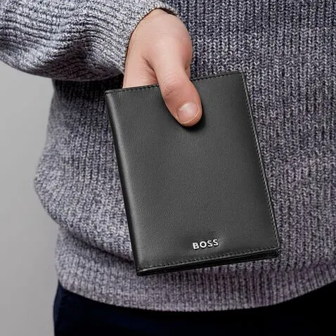 Кошелек для мелочи Classic Smooth Black