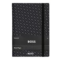 Блокнот формата А5 Monogram Grey Lined