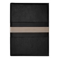 Папка формата А4 Delano Taupe & Black