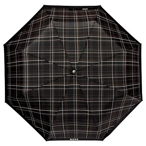 Складной зонт Checkered Black