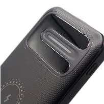 Внешний аккумулятор Odyssey, 10000 mAh с беспроводной зарядкой, черный