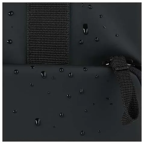 Рюкзак-холодильник Resi Plus, изготовленный из переработанных материалов согласно стандарту GRS, объемом 18 л - сплошной черный