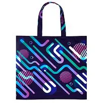 Сумка для покупок Бэгис с полноцветной печатью, длина ручек 50 см