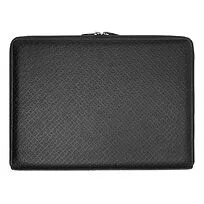 Папка для участника конференции формата А4 Monogram Zipped Black