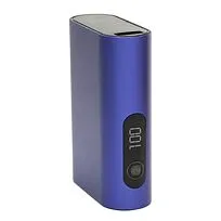 Внешний аккумулятор в металлическом корпусе Wōdan, сенсорный, 10000mAh, синий