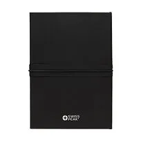 Термобутылка Swiss Peak в комплекте с блокнотом, ручкой и брелком