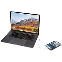 Citala кабель 5-в-1 из переработанной пластмассы длиной 30 см для синхронизации данных и быстрой зарядки мощностью 27 Вт - Белый