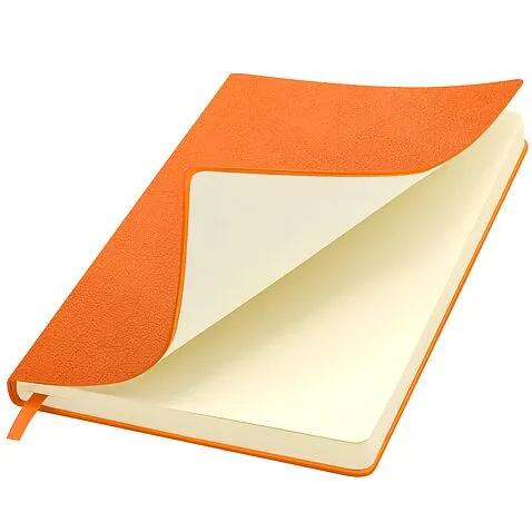 Ежедневник A5 недатированный Franco в мягком переплёте, оранжевый