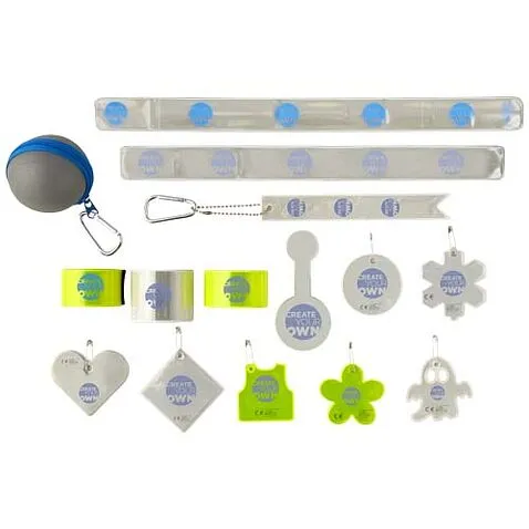 Коробка образцов светоотражающей продукции - Белый