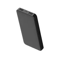 Внешний аккумулятор Polus, 10000 Mah, софт-тач покрытие, черный