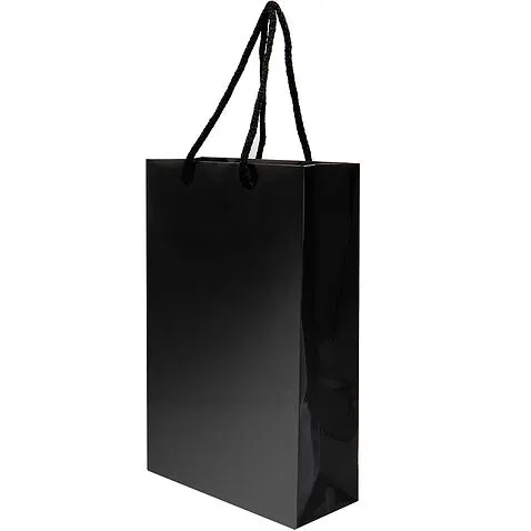 Пакет из бумаги Expand, Чёрный