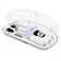 Мышь компьютерная беспроводная прозрачная Limpid, белый