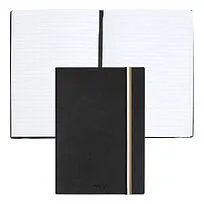 Блокнот формата А5 Iconic Black Lined