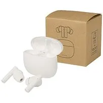 Alterf гарнитура True Wireless Bluetooth® из переработанной пластмассы с силиконовыми амбушюрами - Белый