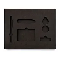 Ложемент ЭВАлюция под заказ 2 слоя (5мм+10мм), чёрный