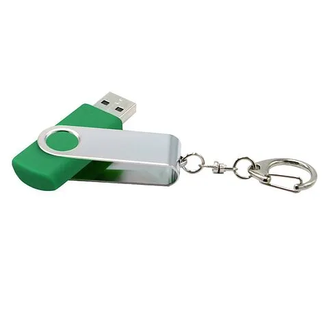 Флешка  quot;Twist quot; 8 Гб, зеленая