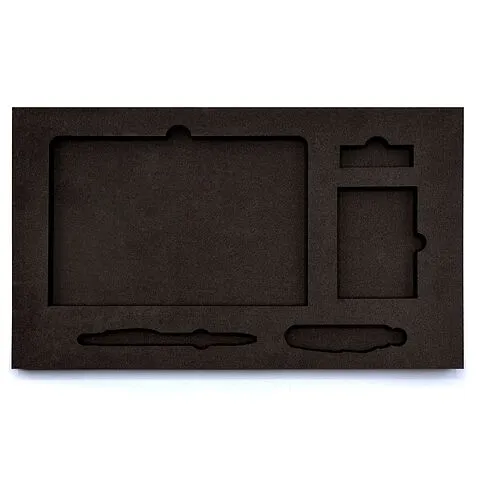 Ложемент ЭВАлюция-1 под заказ 3 слоя (5мм+10мм+10мм), чёрный