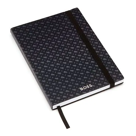 Блокнот формата А5 Monogram Grey Lined