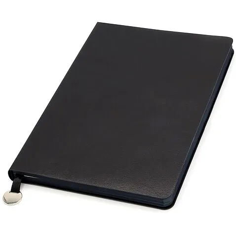 Ежедневник A5 недатированный Impero в мягком переплёте, черный
