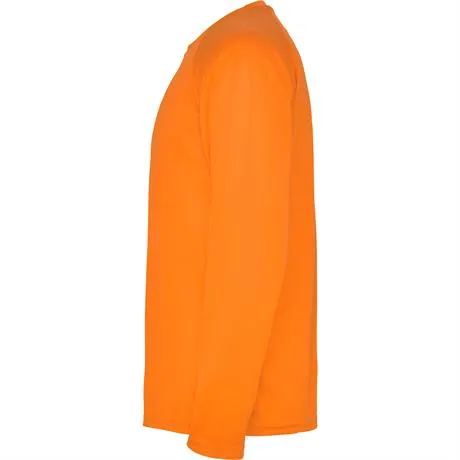 Спортивная футболка MONTECARLO L/S мужская, ФЛУОРЕСЦЕНТНЫЙ ОРАНЖЕВЫЙ XL