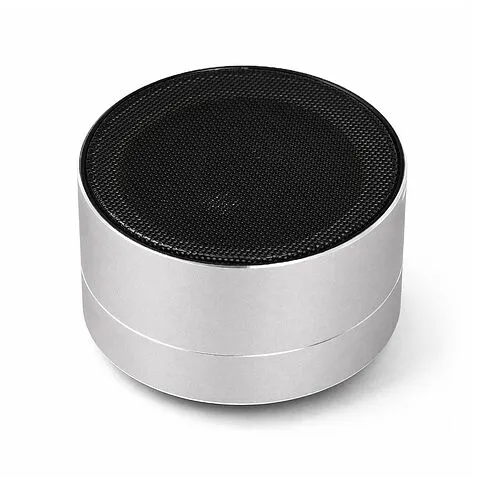 Беспроводная Bluetooth колонка MuzOn, серебристая