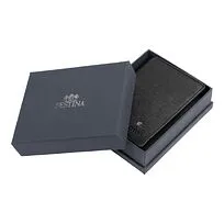 Card holder with flap Chronobike Black