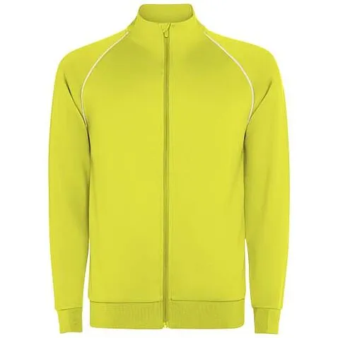 Мужская толстовка Valier с полной застежкой-молнией - Fluor Yellow
