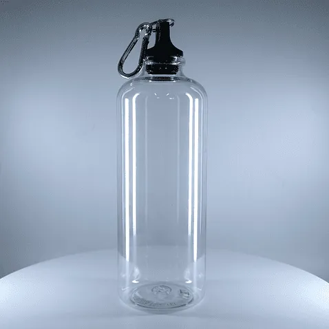 Бутылка пластиковая для воды Clipster, белый