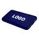 Внешний аккумулятор Kugo, 10000 mAh с подсветкой гравировки, синий